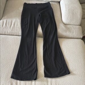 Old Navy Girls Flared Charcoal Leggings